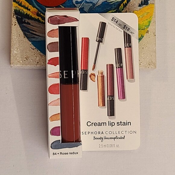 SEPHORA COLLECTION Cream Lip Stain 10HR Liquid Lipstick - 2.5ml - Picture 3 of 13